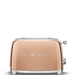 SMEG SMEG Broodrooster TSF01RGEU, 2-slots roseÌ goud