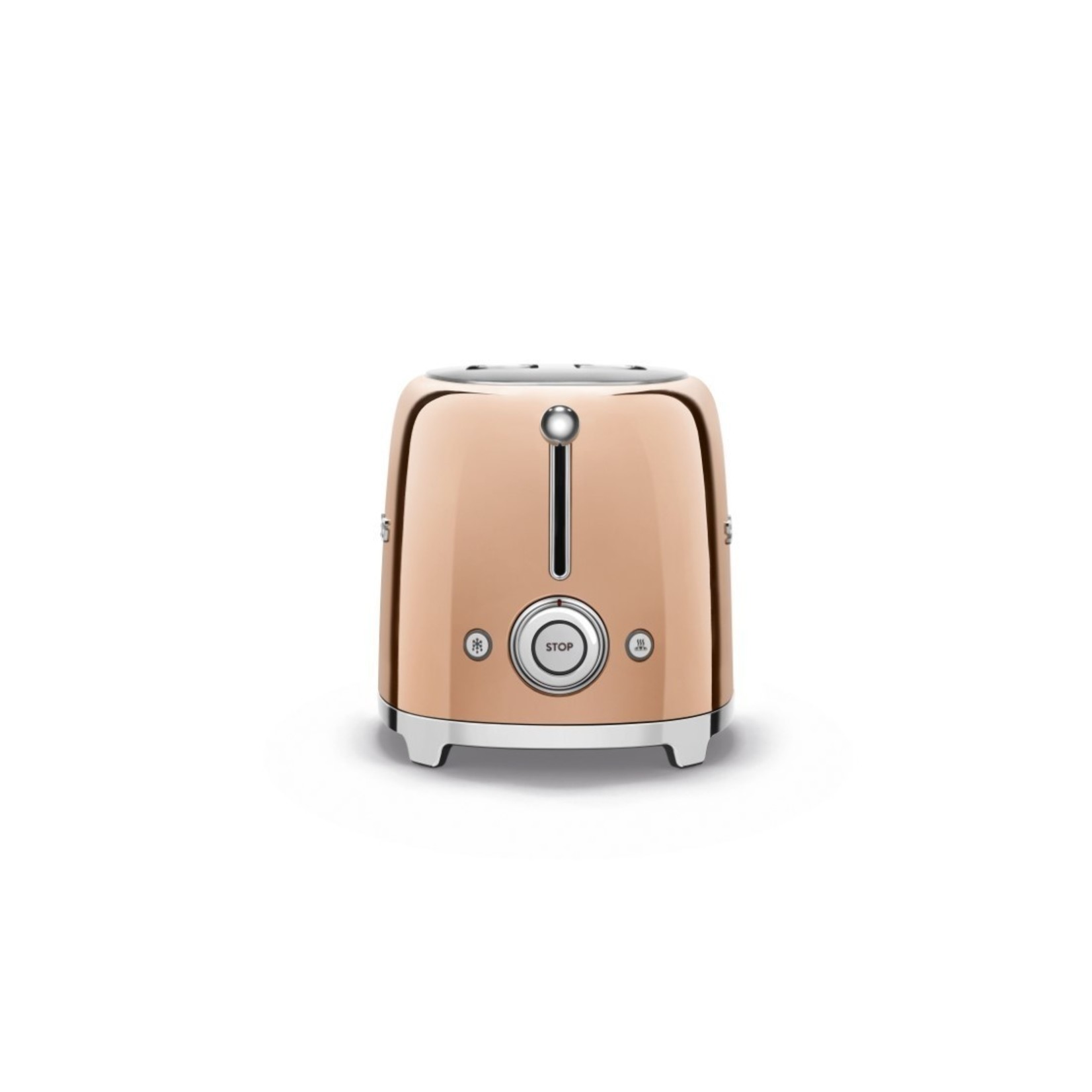 SMEG SMEG Broodrooster TSF01RGEU, 2-slots roseÌ goud