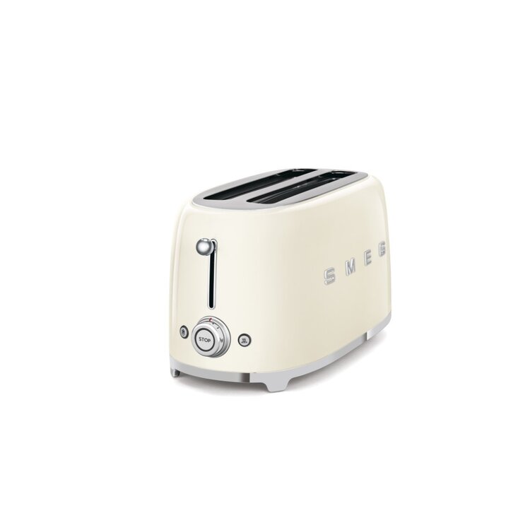 SMEG SMEG Broodrooster TSF02CREU, 2x4 crème