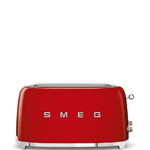 SMEG SMEG Broodrooster TSF02RDEU, 2x4 rood