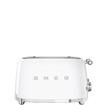 SMEG Broodrooster, 4-slots wit, TSF03WHEU