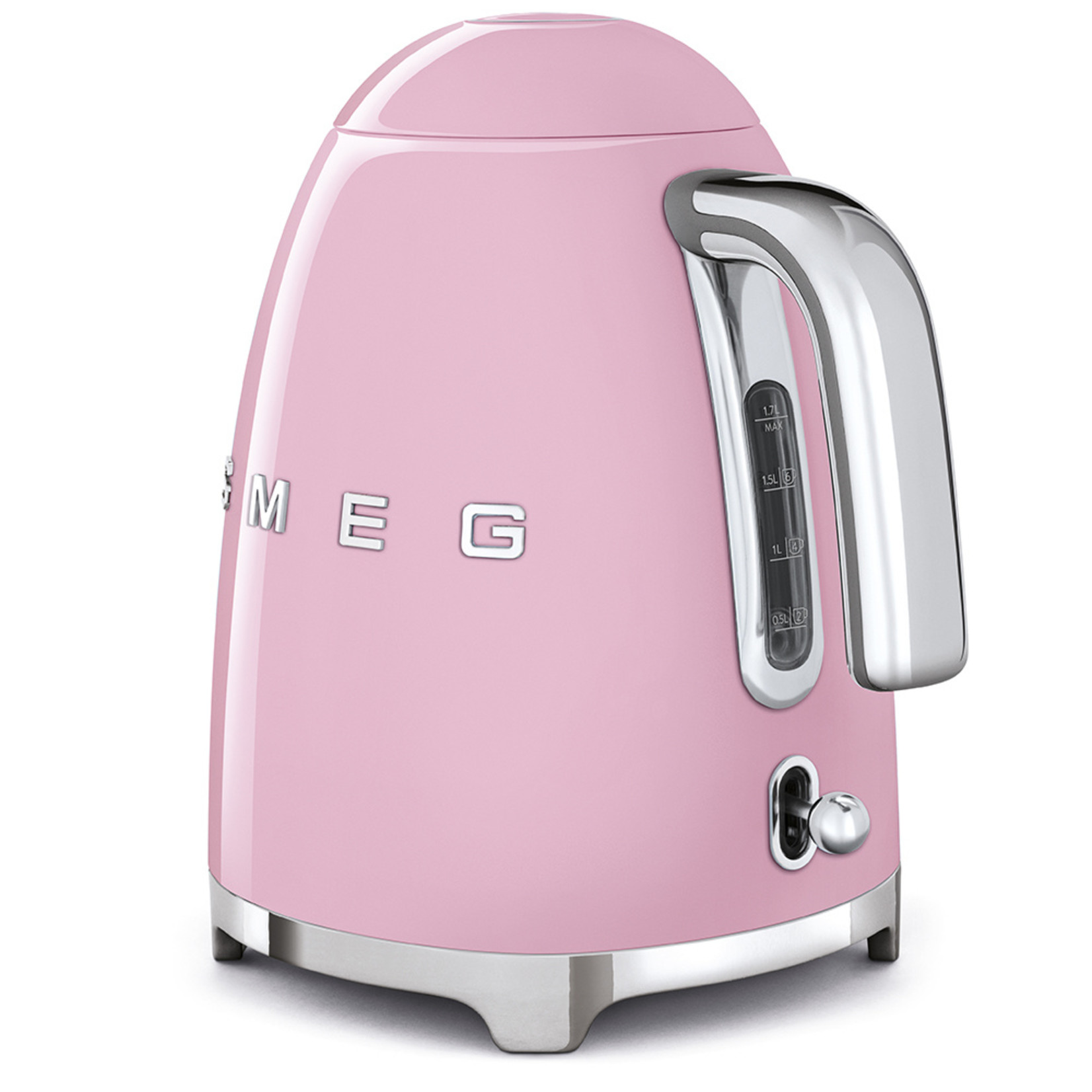 SMEG SMEG Waterkoker KLF03PKEU, 1,7 liter roze