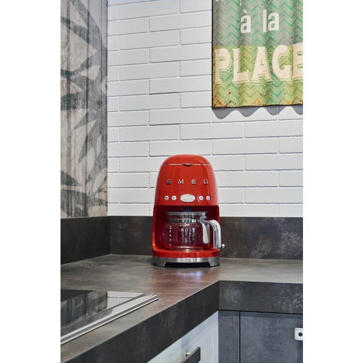 SMEG SMEG Koffiezetapparaat DCF02RDEU, rood