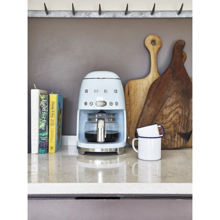 SMEG SMEG Koffiezetapparaat DCF02PBEU, pastelblauw, DCF02PBEU