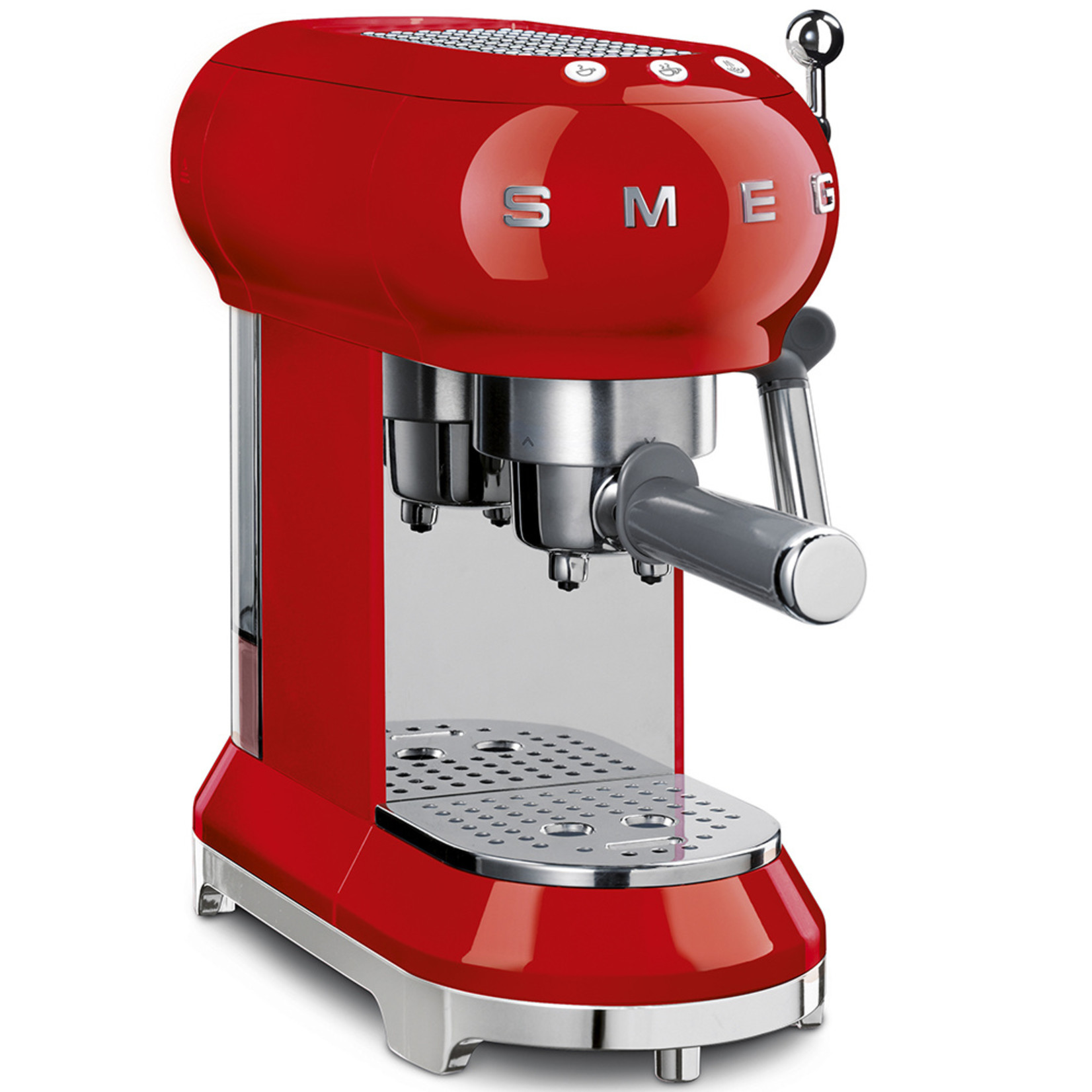Smeg Smeg Espressomachine ECF01RDEU, rood