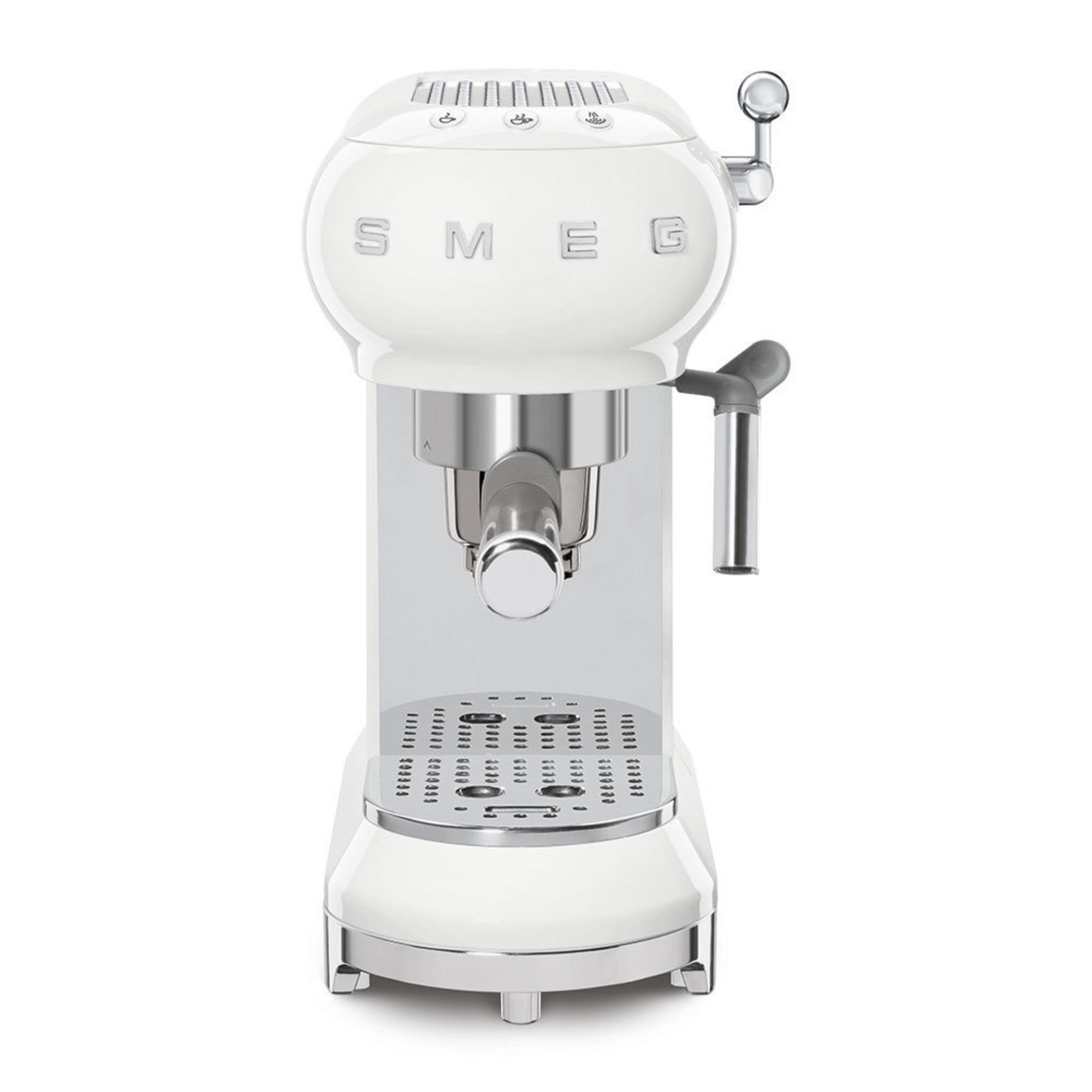 SMEG SMEG Espressomachine ECF01WHEU, wit