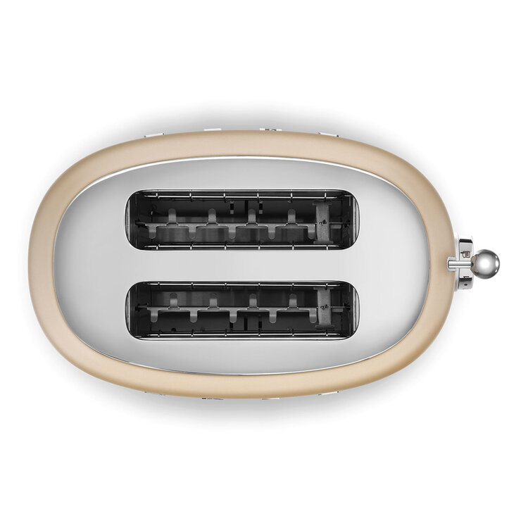 SMEG SMEG Broodrooster TSF01CHMEU 2-slots champagne