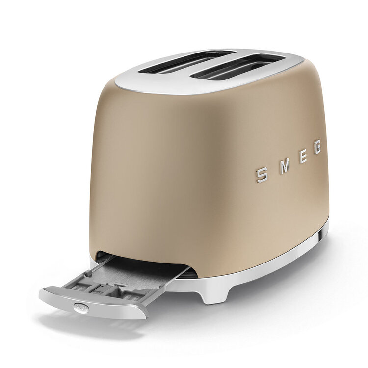 SMEG SMEG Broodrooster TSF01CHMEU 2-slots champagne