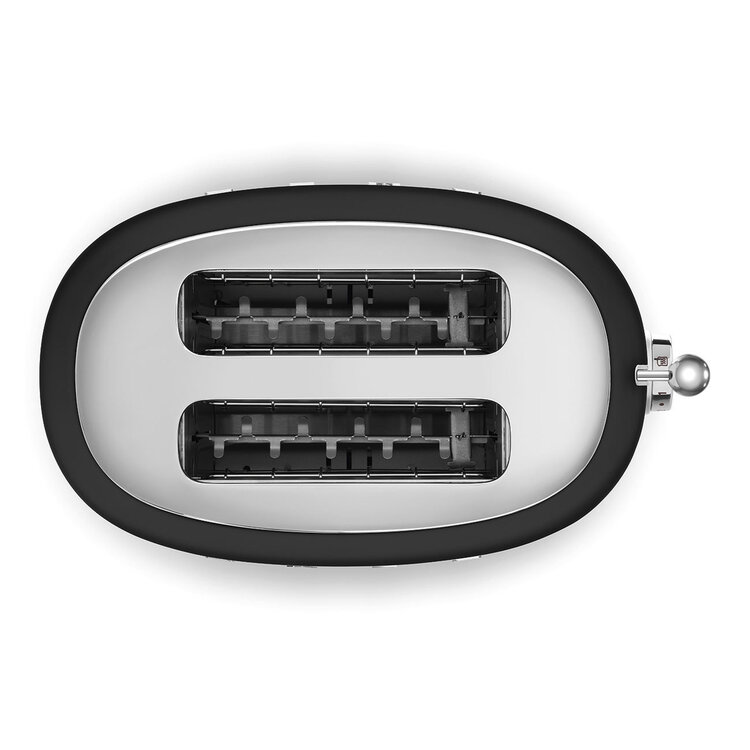 SMEG SMEG Broodrooster TSF01BLMEU 2-slots mat zwart