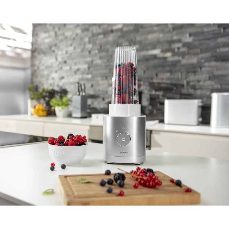 Zwilling Zwilling Enfinigy blender mat wit, met drinkbekerdeksel