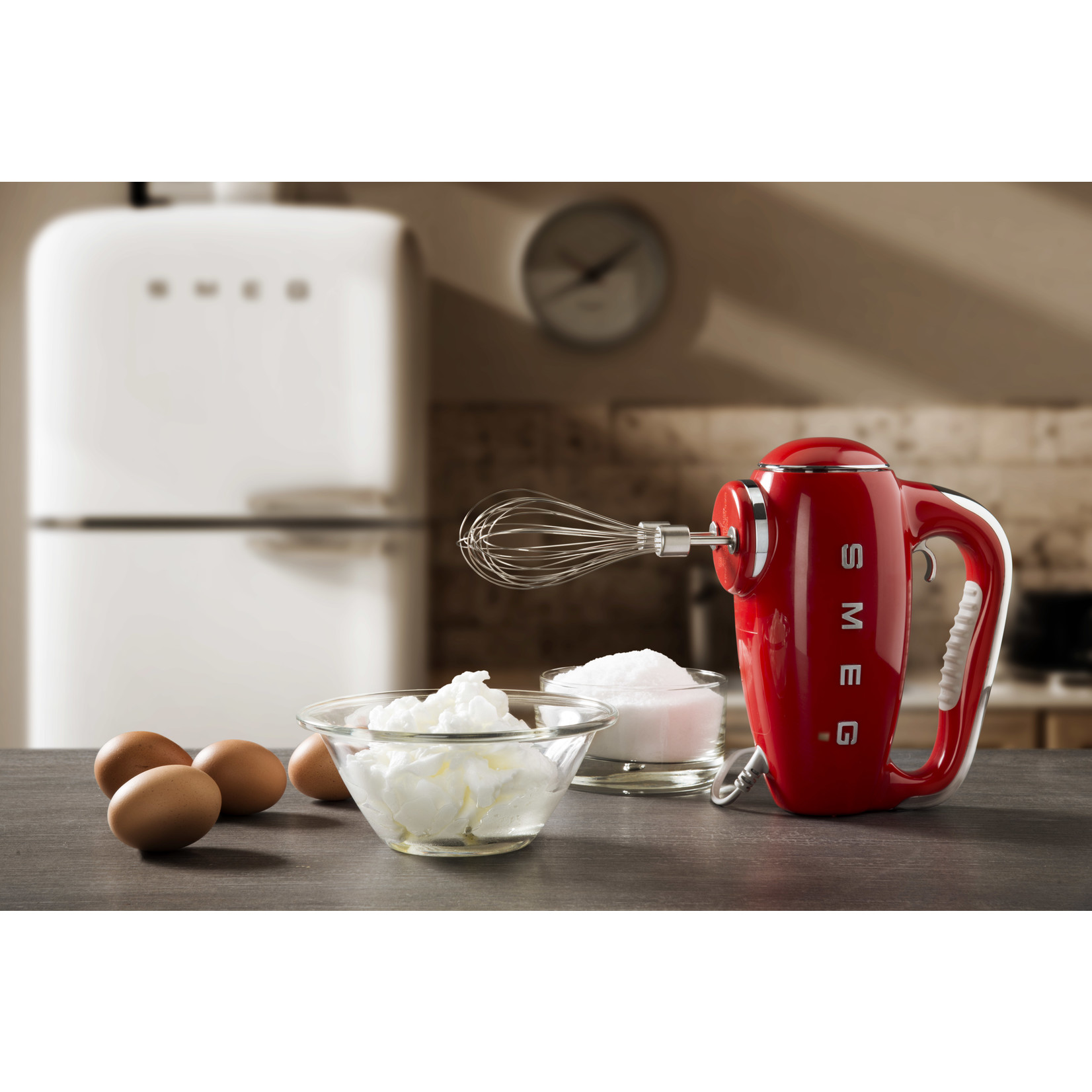 SMEG SMEG Handmixer, HMF01RDEU, rood