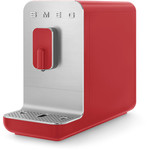 SMEG Espressomachine basic, mat rood, BCC01RDMEU