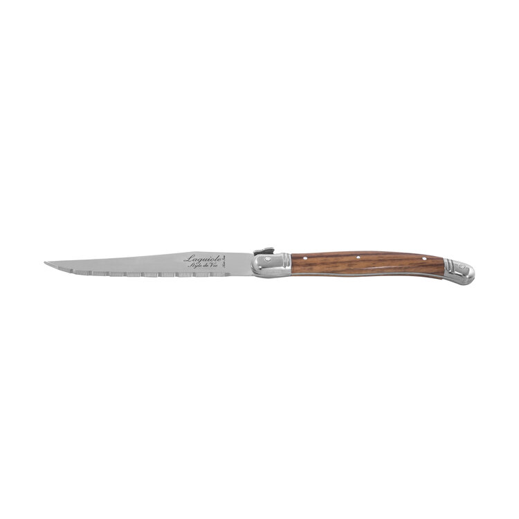 Laguiole Style de Vie Style de Vie Premium Line steakmessenset 6-delig Wood 1,8mm