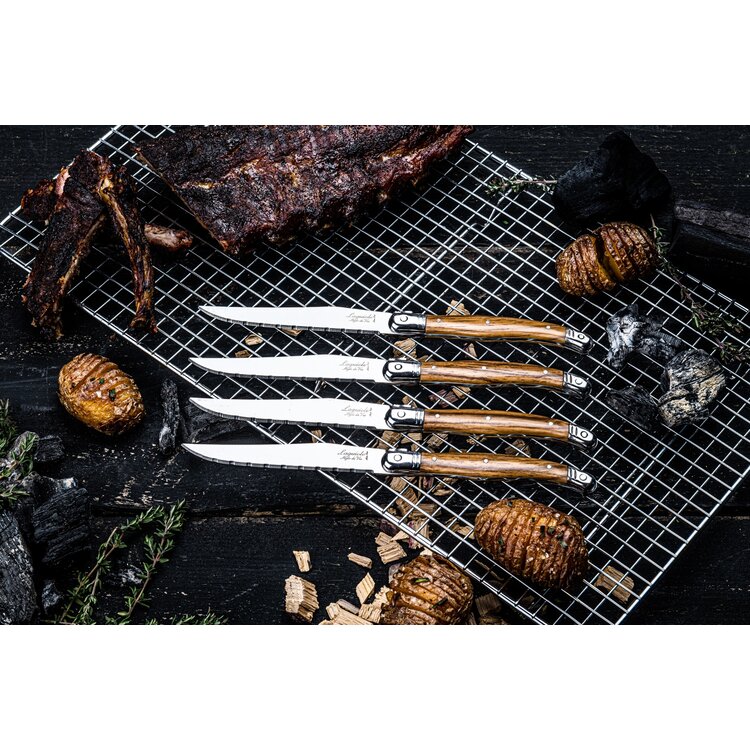 Laguiole Style de Vie Style de Vie Premium Line steakmessenset 6-delig Wood 1,8mm
