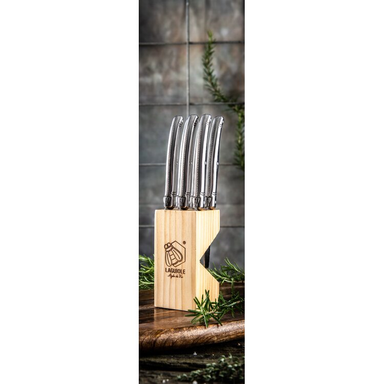 Laguiole Style de Vie Style de Vie Premium Line steakmessenset 6-delig RVS 1,8mm