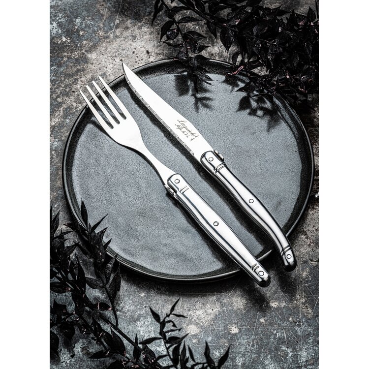 Laguiole Style de Vie Style de Vie Premium Line steakmessenset 6-delig RVS 1,8mm