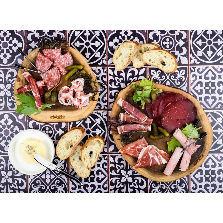 Laguiole Style de Vie Laguiole Style de Vie pinchos zwart 12-delig