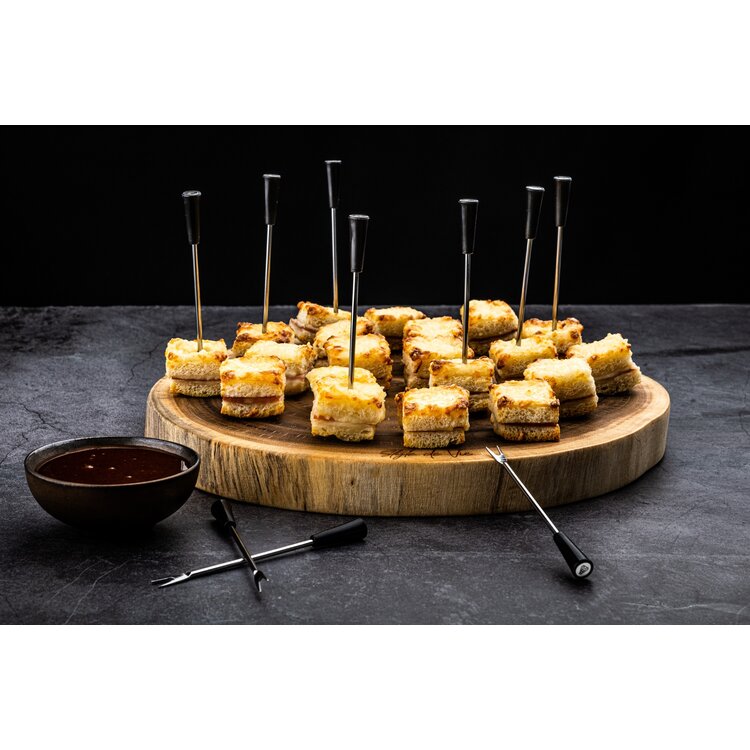 Laguiole Style de Vie Laguiole Style de Vie pinchos zwart 12-delig