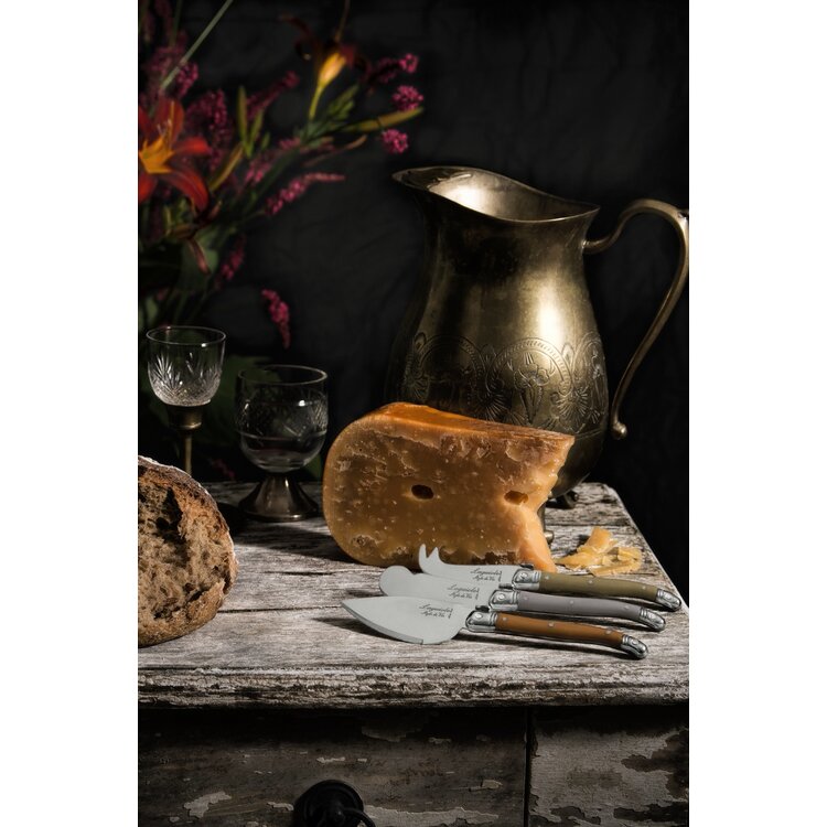 Laguiole Style de Vie Laguiole Style de Vie Premium Line kaasmessenset 3-delig treasure