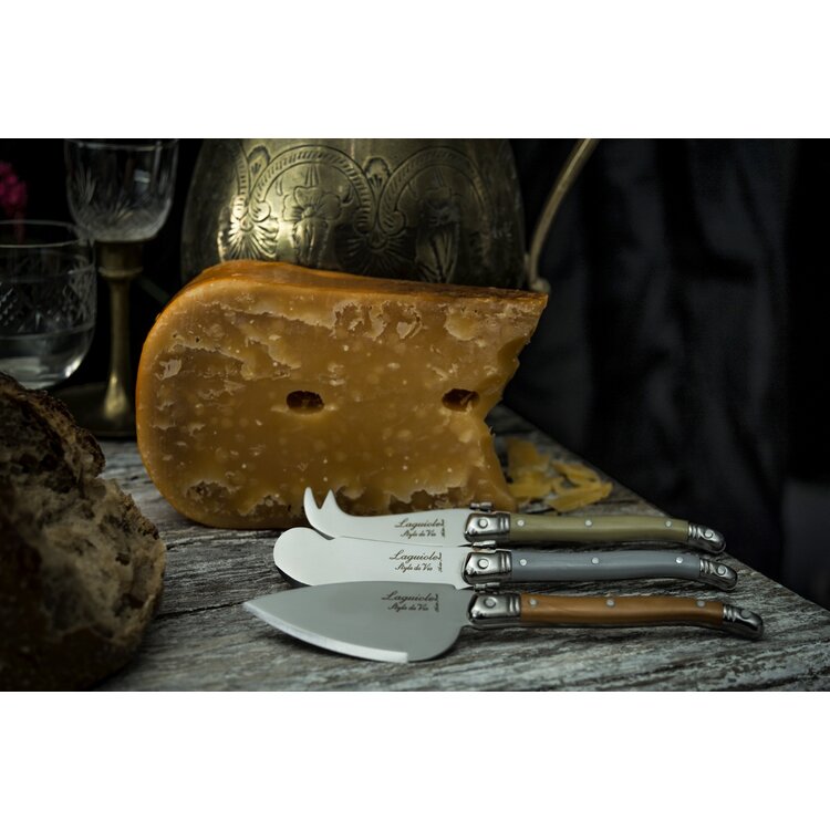 Laguiole Style de Vie Laguiole Style de Vie Premium Line kaasmessenset 3-delig treasure