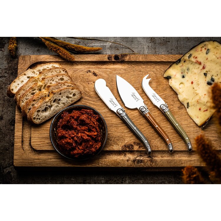 Laguiole Style de Vie Laguiole Style de Vie Premium Line kaasmessenset 3-delig treasure