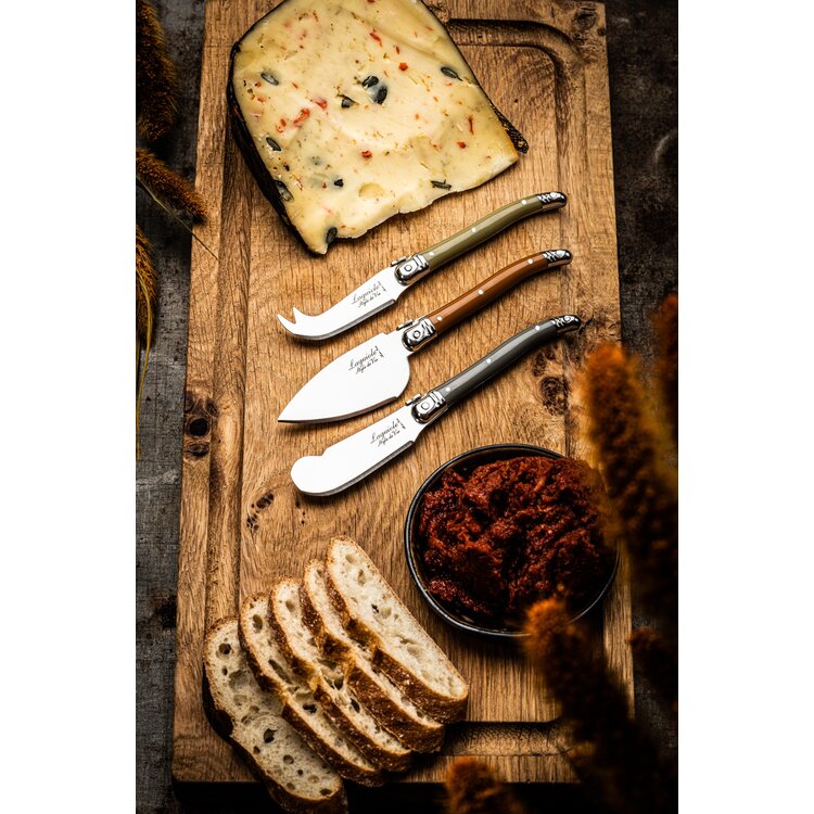 Laguiole Style de Vie Laguiole Style de Vie Premium Line kaasmessenset 3-delig treasure
