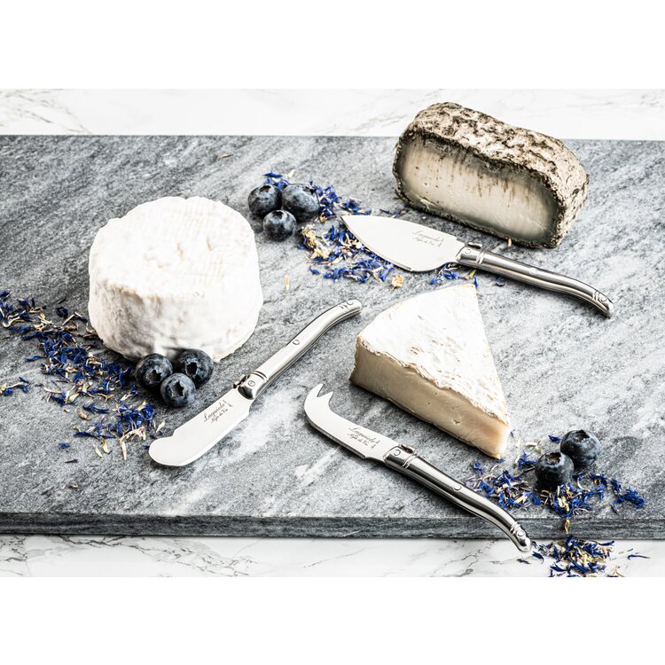 Laguiole Style de Vie Laguiole Style de Vie Premium Line kaasmessenset 3-delig rvs