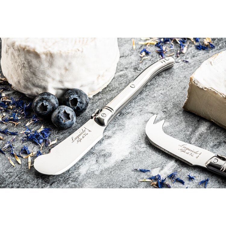 Laguiole Style de Vie Laguiole Style de Vie Premium Line kaasmessenset 3-delig rvs