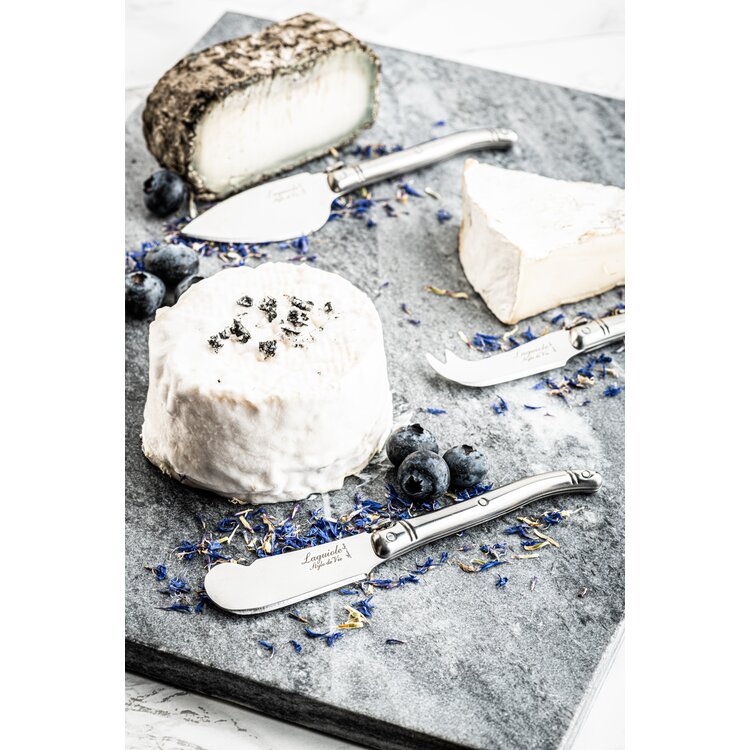 Laguiole Style de Vie Laguiole Style de Vie Premium Line kaasmessenset 3-delig rvs