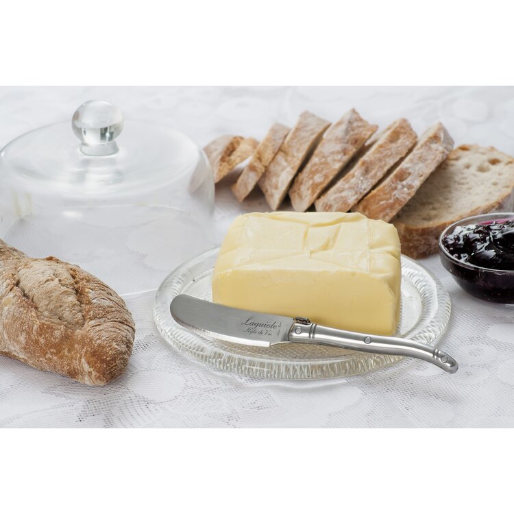 Laguiole Style de Vie Laguiole Style de Vie Premium Line botermessenset 4-delig rvs