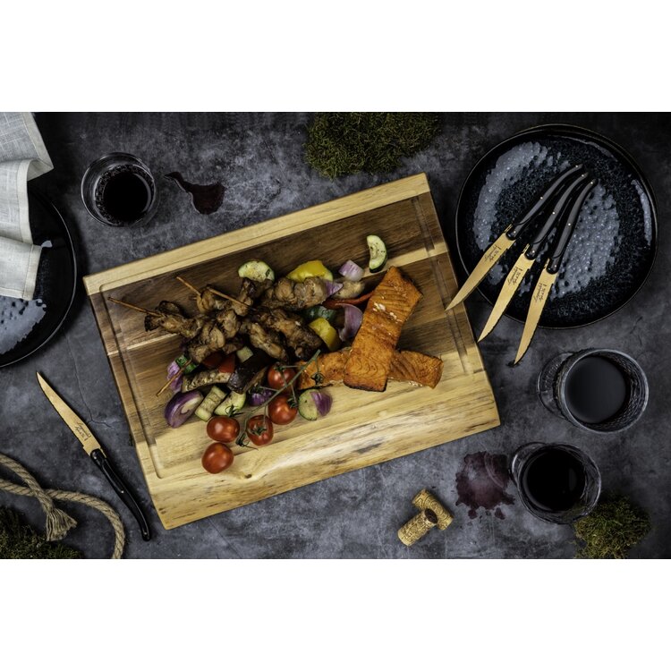 Laguiole Style de Vie Laguiole Style de Vie Prestige Line steakmessenset 6-delig koper
