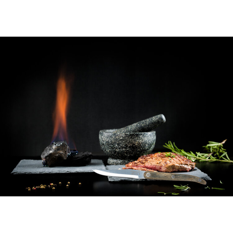 Laguiole Style de Vie Laguiole Style de Vie Innovation Line steakmessenset 6-delig glad pakkahout