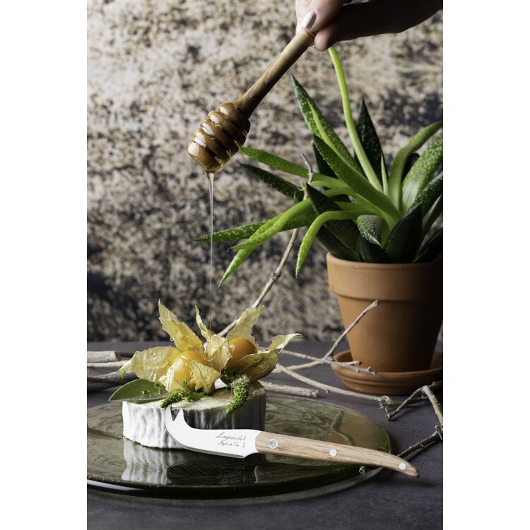 Laguiole Style de Vie Laguiole Style de Vie Innovation Line Kaasmessenset 3-delig eikenhout