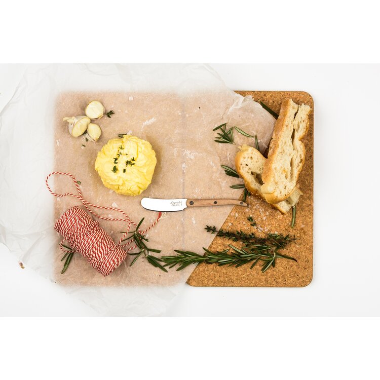 Laguiole Style de Vie Laguiole Style de Vie bottermessenset 4-delig eikenhout