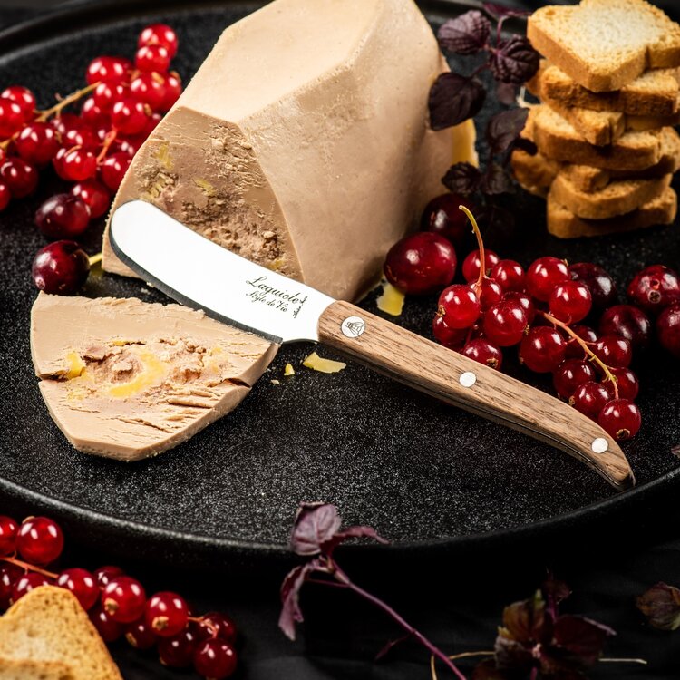 Laguiole Style de Vie Laguiole Style de Vie bottermessenset 4-delig eikenhout