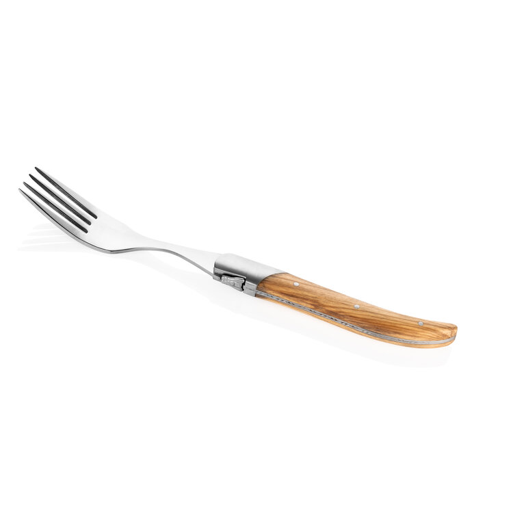 Laguiole Style de Vie Laguiole Style de Vie Luxury Line vorken 6-delig olijfhout