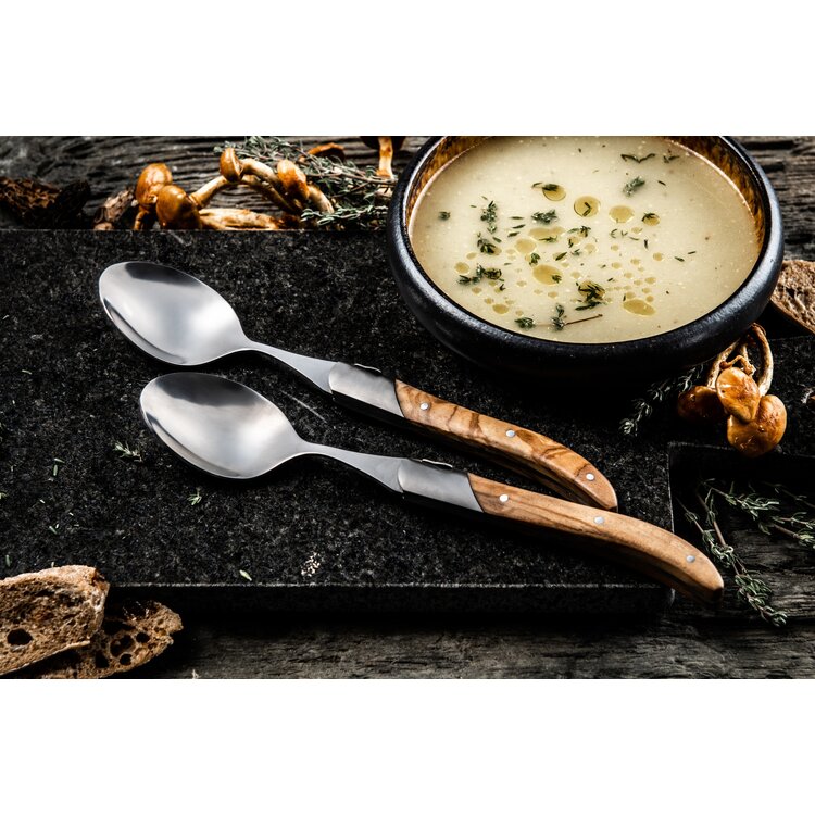 Laguiole Style de Vie Laguiole Style de Vie Luxury Line lepels olijfhout