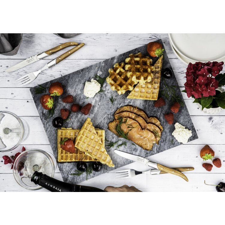 Laguiole Style de Vie Laguiole Style de Vie Luxury Line bestekset 16-delig olijfhout