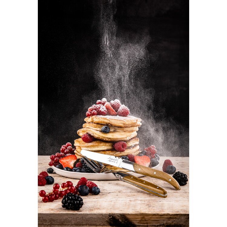 Laguiole Style de Vie Laguiole Style de Vie Luxury Line bestekset 16-delig olijfhout