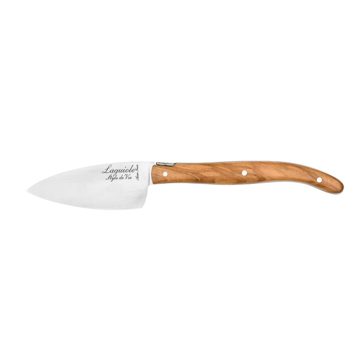 Laguiole Style de Vie Laguiole Style de Vie Luxury Line Kaasmessenset olijfhout 3-delig V2