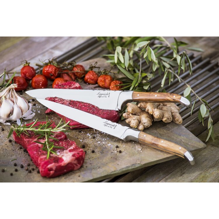 Laguiole Style de Vie Laguiole Style de Vie messenblok 5-delig olijfhout