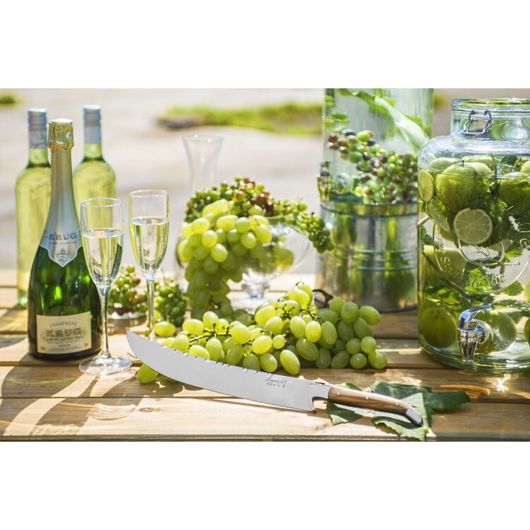 Laguiole Style de Vie Laguiole Style de Vie Luxury Line champagnezwaard olijfhout