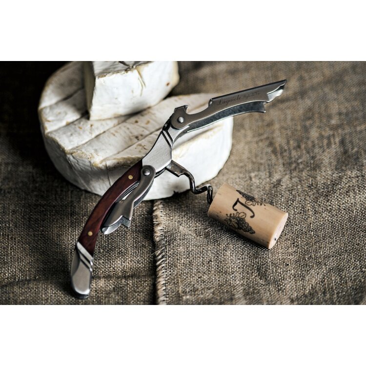 Laguiole Style de Vie Laguiole Style de Vie kurkentrekker rood pakkahout