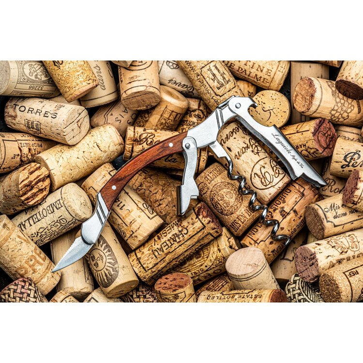 Laguiole Style de Vie Laguiole Style de Vie kurkentrekker rood pakkahout