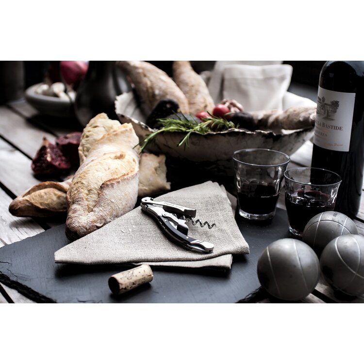 Laguiole Style de Vie Laguiole Style de Vie kurkentrekker zwart pakkahout