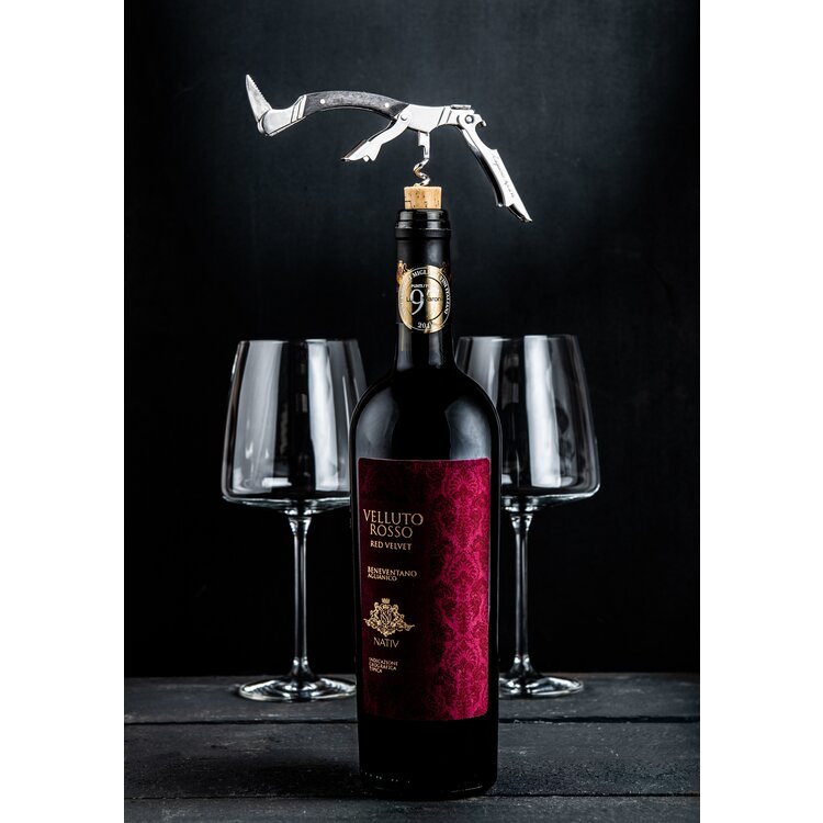 Laguiole Style de Vie Laguiole Style de Vie kurkentrekker zwart pakkahout