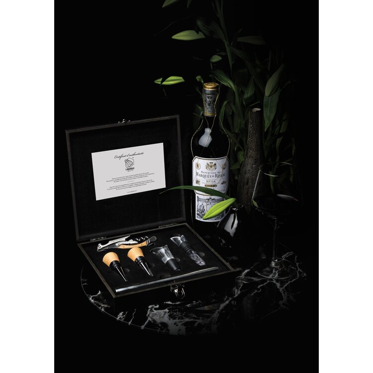 Laguiole Style de Vie Laguiole Style de Vie kurkentrekker set 5-delig