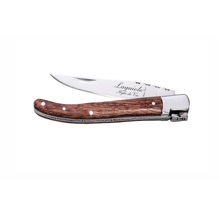 Laguiole Style de Vie Laguiole Style de Vie zakmes rood pakkahout