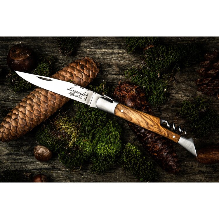 Laguiole Style de Vie Laguiole style de Vie zakmes met kurkentrekker