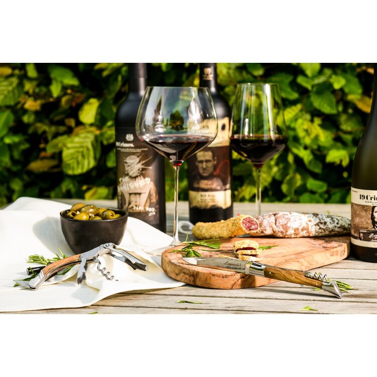 Laguiole Style de Vie Laguiole style de Vie zakmes met kurkentrekker